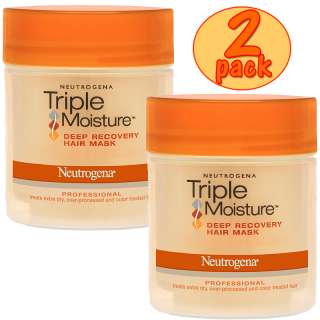 NEUTROGENA Triple Moisture Deep Recovery Hair Mask 6oz (2 pack)  