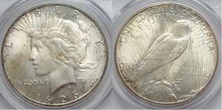 1926 S Peace Dollar PCGS MS65 Stunning Hard Date Coin  
