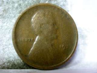 1922 VG NO D LINCOLN SMALL CENT ID#Q40  