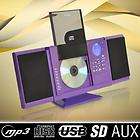 LUXUS MINI HIFI STEREO MUSIK ANLAGE CD MP3 USB SD PLAYE