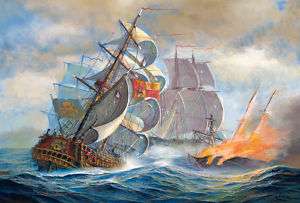 Puzzle Puzzel Seeschlacht Naval Battle Schiffe Meer 500  