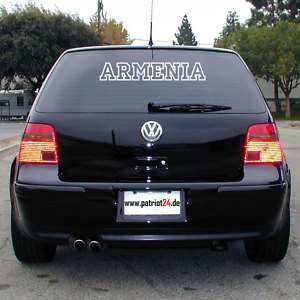 Auto Aufkleber Armenia Armenien Sticker Carsticker  