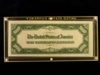 1934 A $1000 Federal Reserve Note CH CU /C 316  