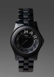 MARC BY MARC JACOBS Rivera Watch in Black  