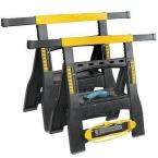    Two Way Adjustable Sawhorses Twin Pack  