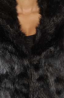 Jack BB Dakota The Janika Faux Fur Vest in Black  Karmaloop 