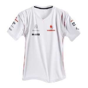   Sponsoren T Shirt von Vodafone Mclaren Mercedes Formel 1 F1 Hamilton