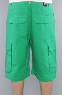 LRG The Beaming Out Cargo Shorts in Kelly Green  Karmaloop 