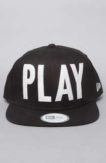 Play Cloths The Play On Snapback Hat in Caviar Black  Karmaloop 