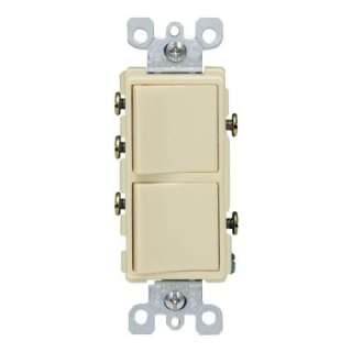 Leviton Decora 15 Amp 3 Way Ivory AC Combination Switch R51 05641 0IS 