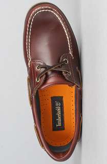 Timberland The Classic 2Eye Boat Shoe in Rootbeer Smooth  Karmaloop 