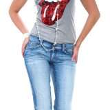  ONLY Jeans Stretchjeans Auto Low Straight RO502 Weitere 