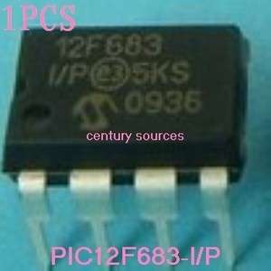 1PC IC PIC12F683 I/P 12F683 I/P 12F683 MICROCHIP DIP 8  