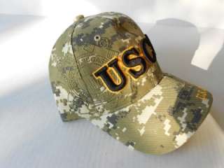 USCG Coast Guard & Homeland Security Camo Ball Cap/Hat  