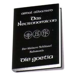   Necronomicon /Die Goetia: .de: Abdul Alhazred: Bücher