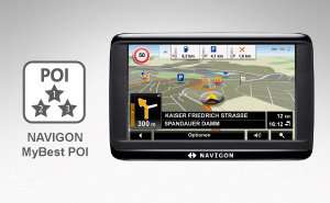 NAVIGON 40 Easy Comfort Edition Navigationssystem (10,9cm (4,3 Zoll 