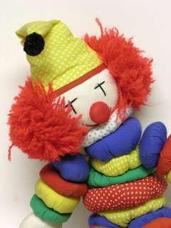 Soft Clown Doll Yo Yo Style Many Colors 20 inch  