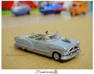 Vintage JAPAN RETRO TOY Open Car feel like TIN Toy Miniature figure 