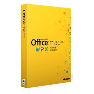 Microsoft Office for Mac Home and Student 2011 