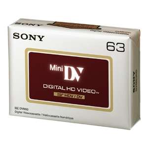 Sony 63 Minute HD DVC Tape 