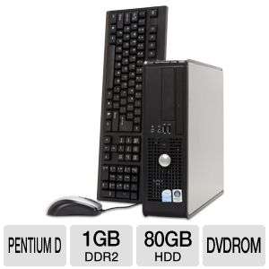 Dell Optiplex 745 Small Form Factor Desktop PC   Intel Pentium D 3 