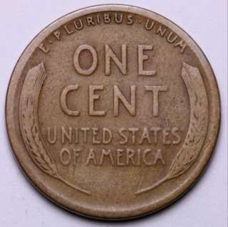 1912 S Lincoln Wheat Cent Penny   