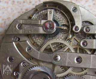 Vintage pocket watch movement and dial Henry Moser, 45 mm. in diameter 