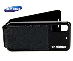 Original Samsung S5230 Tasche Etui Schwarz Flip Case  