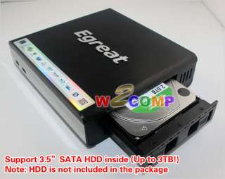   3D FullHD 1080p HDMI 1.4 Blu Ray ISO Media Player Realtek 1186 WIFI
