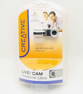 Creative Live Ultra 5MP Laptop Webcam PC Mac Win 7 New 054651130319 