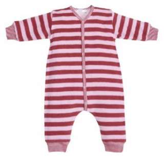 Cotton People organic Unisex   Baby Schlafanzug (Einteiler), gestreift 