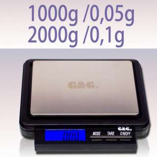 Feinwaage 1000g/0,05g  2000g/0,1g von G&G   Modell FH2000