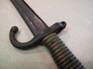 French Model 1866 Chassepot Bayonet, No Scabbard  