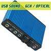 External USB Channel Optical Audio Sound Card #8517  