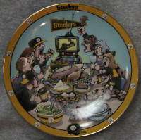 Pittsburgh Steelers Ltd. Edt Danbury Mint 8 Plates  