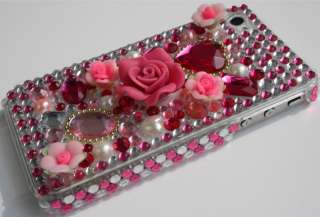 IPhone 4 Strass BLING GLITZER case Cover hülle LUXUS  