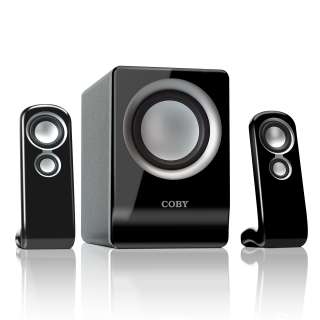 COBY CSMP80 100Watt High Performance MP3 Speaker System  