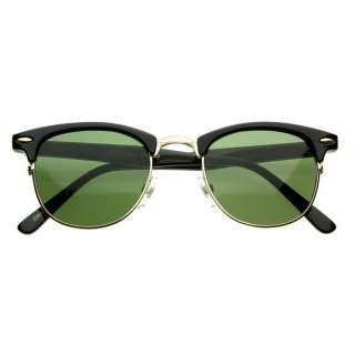   Half Frame Clubmaster Shades Style Classic Optical RX Sunglasses 2947