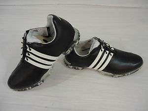 NEW^ ADIDAS ADIPURE MENS GOLF SHOES (BLACK/WHITE) PICK YOUR SIZE 