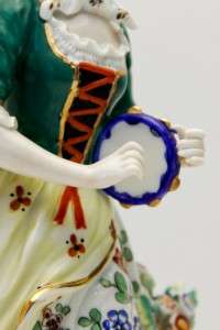   of Antique Chelsea / Derby English Porcelain Figurines 1800s  