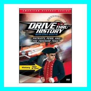 Drive Thru History Patriots, Penn & Freedom Trail DVD  