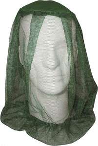 Olive Drab Military Camping Mosquito Head Net  