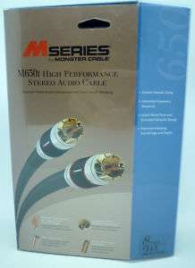 Monster Cable M650i 8 RCA Interconnect Cables  