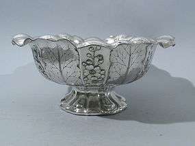 Gorham Martele Silver Centerpiece or Berry Bowl 1917  