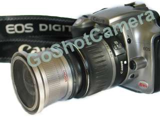 WIDE ANGLE LENS & MACRO for CANON EOS REBEL ti/g/g2/k  