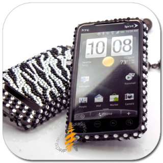 BLING Soft Cover Faceplate Case Sprint HTC EVO 4G  