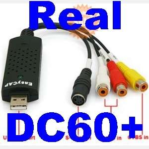 USB Video Capture Card DC60+ XBOX360 NTSC443 Full Color  