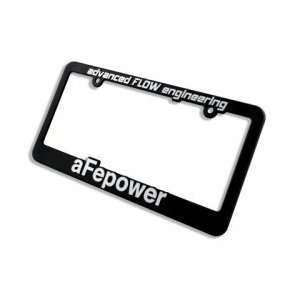  PRM; Frame  License Plate aFe Power Automotive