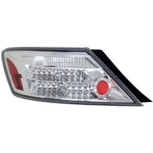 Anzo USA 321108 Honda Civic Chrome LED Tail Light Assembly   (Sold in 