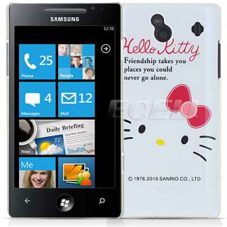 Ecell Designer Range   Hello Kitty Hard Back Case for Samsung I8700 